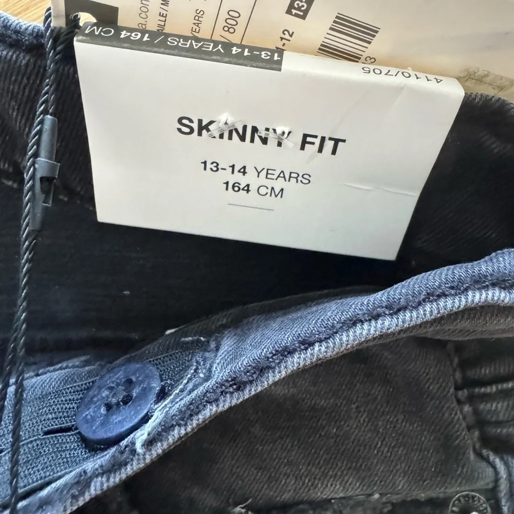 Zara Charcoal Denim‎ Pants